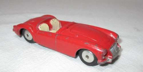 VINTAGE CORGI TOYS 1950s-60s DIECAST MGA CONVERTIBLE AUTOMOBILE.