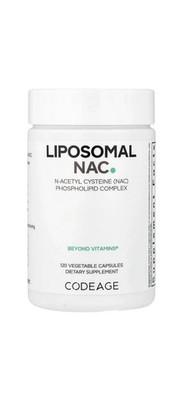 Liposomal NAC, 120 Vegetable Capsules (450 mg per Capsule)