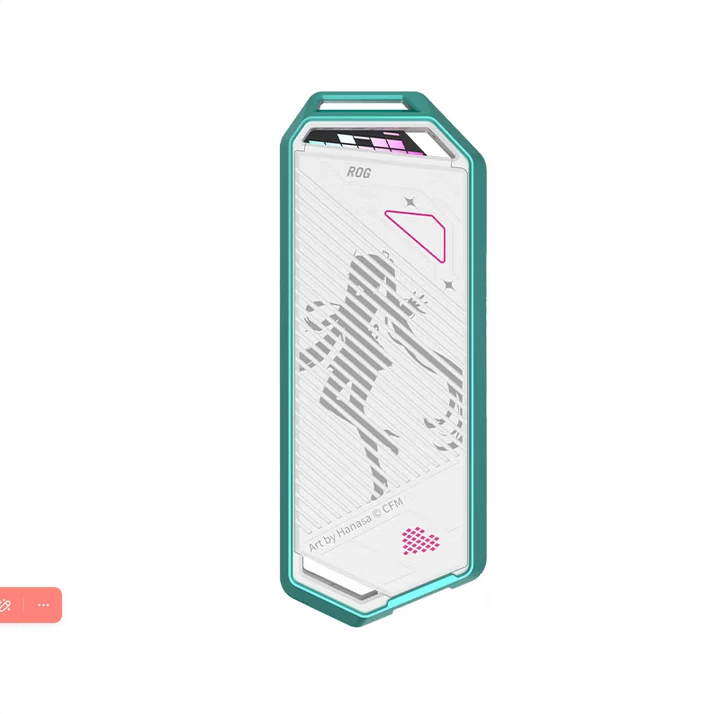 ASUS ROG STRIX ARION M.2 NVMe SSD Enclosure, Hatsune Miku Edition, 10Gbps - Image 2 of 4