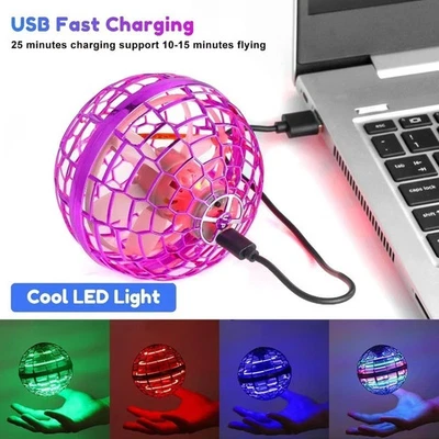 BRANDED New Pro Flying Ball Space Orb Magic Mini Drone UFO Boomerang Boy Girl Toy