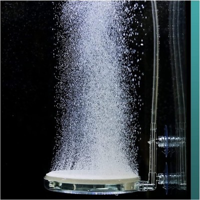 Aquarium Air Stone, Nano Air Stone Aquarium Silent Diffusor für gelösten Saue...