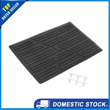 Universal Car Truck Floor Carpet Mat Scuff Plate Foot Rest Pedal Pad Pack of 1