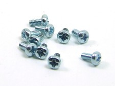 Schrauben M2 x 4mm Zylinder Phillips Stahl Zink
