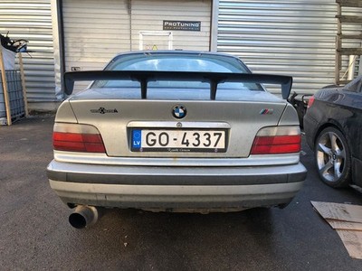 Rear trunk spoiler wing DTM Style and look for BMW E36 Boot lid cover