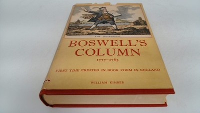 			Boswells Column, Margery Bailey (Intro. and Notes), William Kimbe		