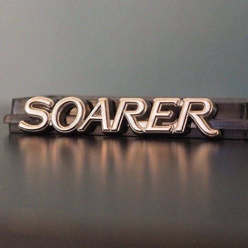 Vintage 1980s Toyota Soarer Emblem - Metal Logo, 6×1×0.4cm - Rare Badge - Picture 4 of 18