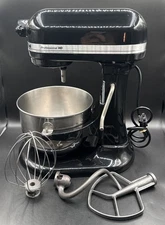KitchenAid Professional HD Series Stand Mixer With 5qt Bowl /Attachments Black