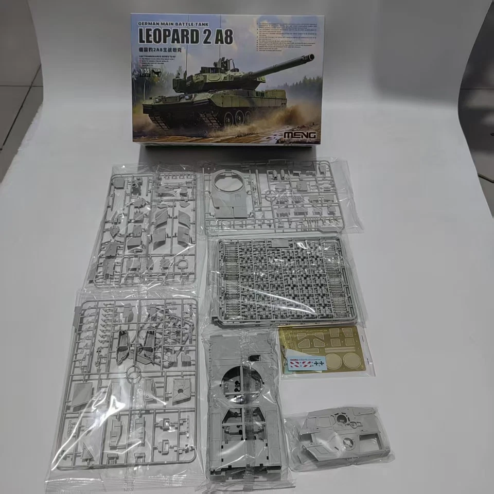 MENG TS-057 1/35 German Main Battle Tank"Leopard" 2 A8 Model Kit High-Detail - Image 4 of 4