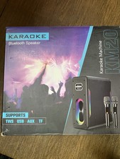 Karaoke Machine W/ 2 Wireless Microphones