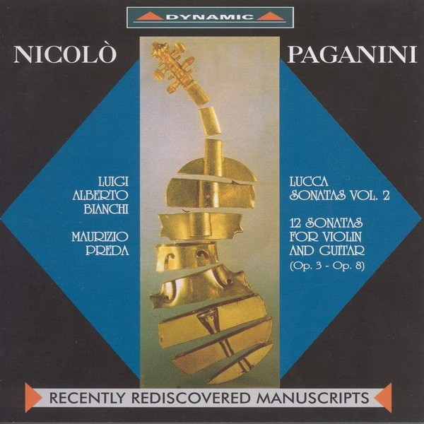 Audio Cd - Niccolo' Paganini - Sonate Di Lucca Vol.2 - Dynamic -D- Neu-image