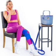 Ice Box Cold Therapy Machine for Knee After Surgery Programmable Timer, Qui...