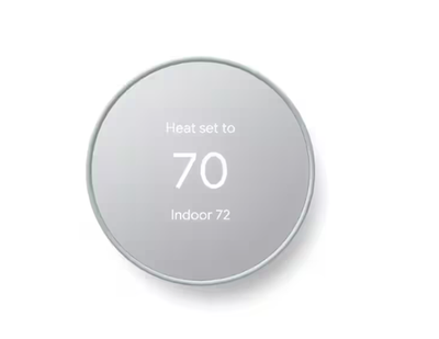 #ad Google Nest Thermostat Smart Programmable Wi Fi Thermostat Fog $45.43