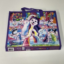 Lisa Frank TIKANNI Tri-Fold Art Portfolio Case Coloring Activity Book Tote