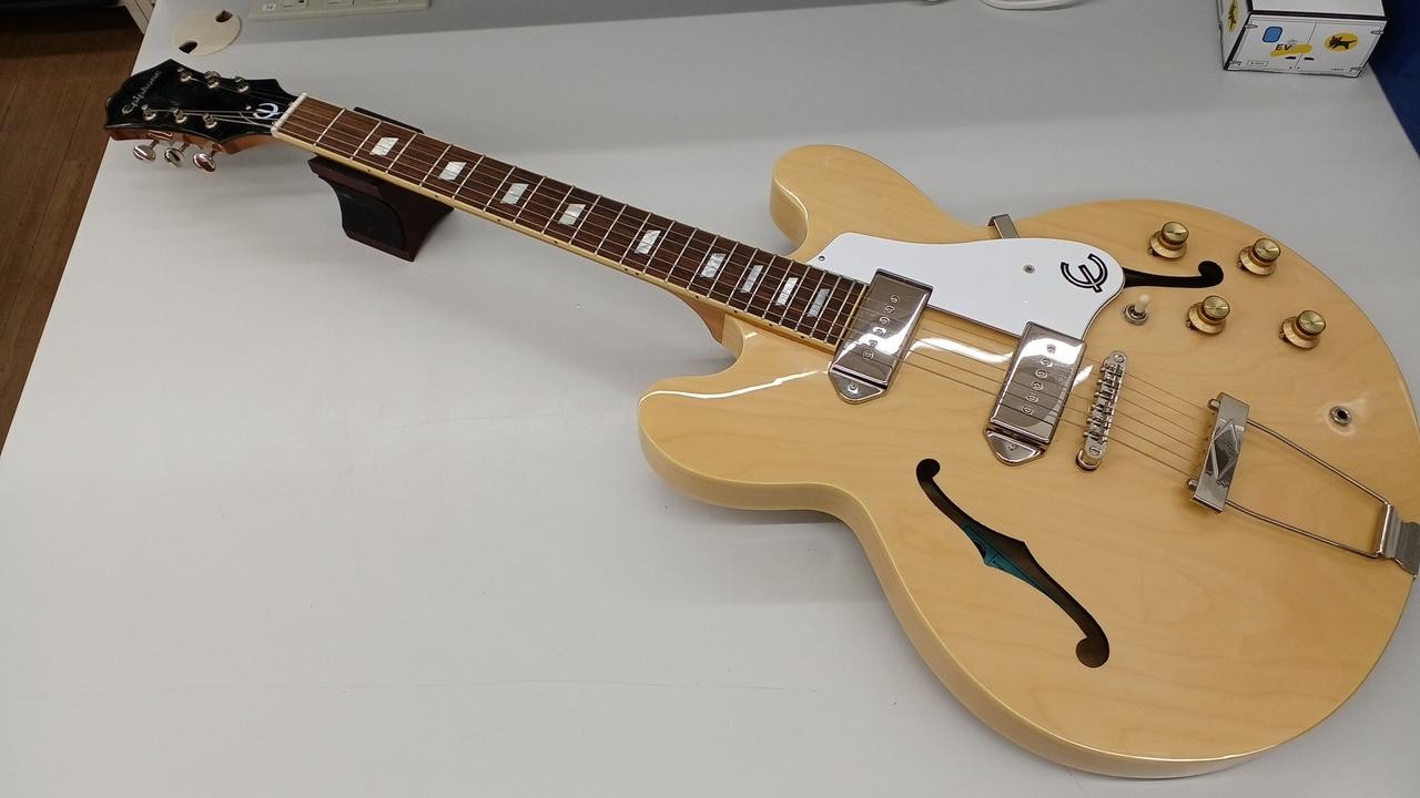 EPIPHONE CASINO NATURAL Full Acoustic Electric Guitar