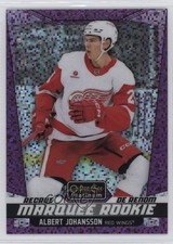 2024 O-Pee-Chee Platinum Marquee Rookies Violet Pixels /299 Albert Johansson nw2