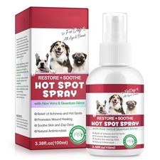 Hot Spot Spray for Dogs, Itch Relief for Dogs, Relieve Irritated Skin,