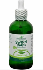 Sweet Drops Liquid Stevia Sweetener Stevia Clear 2 x 4z BB 11/26