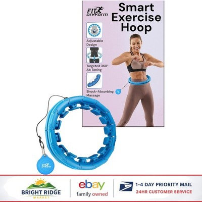Smart Hula Hoop for Weight Loss, Comfortable Exercise Circle for Unisex Adults