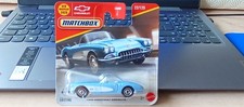 MATCHBOX - 1958 CHEVROLET CORVETTE BLU 1/64 APROX *NUOVO*