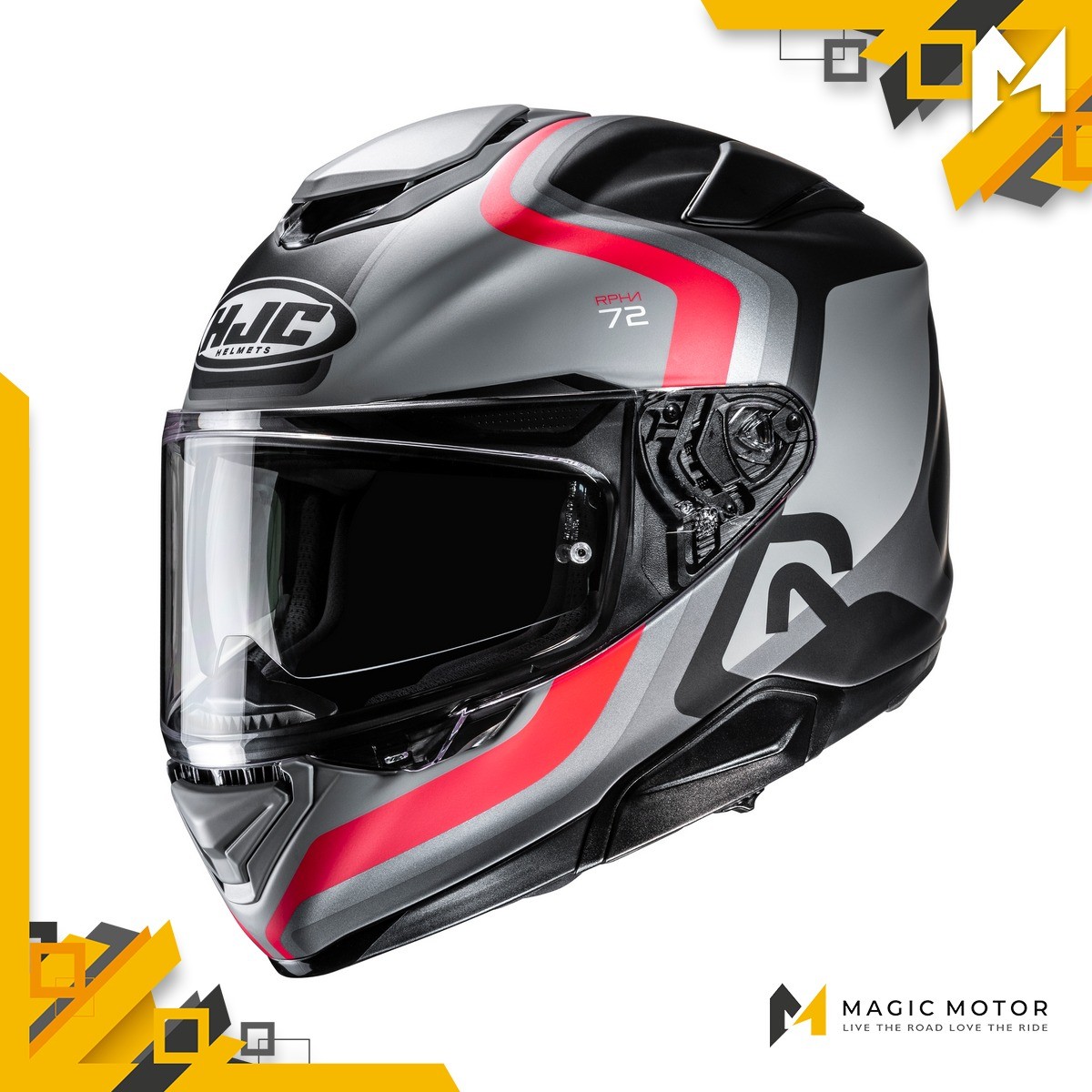 Hjc Motorradhelm Integralhelm Rpha 72 Xs Ernem Silber-image