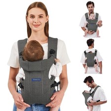 Baby Carrier, Baby Carrier Newborn to Toddler, Ergonomic Newborn Carrier, Eas...