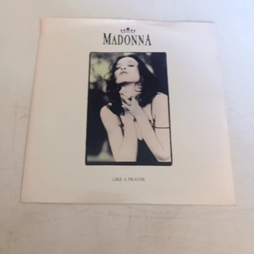 Madonna Like A Prayer 1989 Single Black Vinyl Sire Records 7 Inch