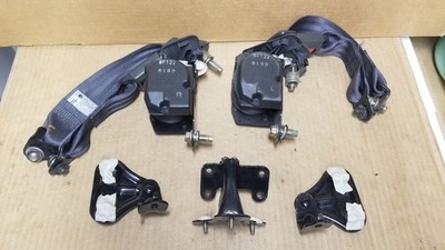 1988-1991 Toyota Corolla GT-S AE92 Trueno Levin Rear Seat Belts Buckles Brackets