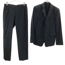 GIORGIO ARMANI Italian Suit Top and Bottom Setup 36/46 Gray Men's Old Clothes