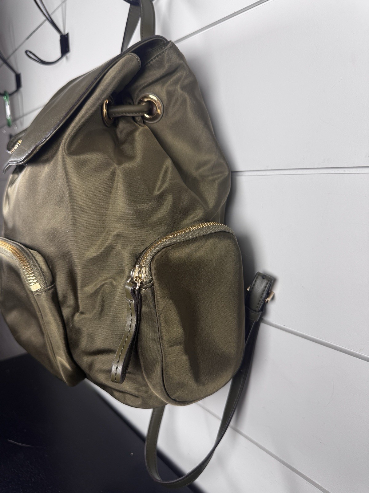 Michael Kors  Abbey Cargo Drawstring Backpack Bag… - image 3