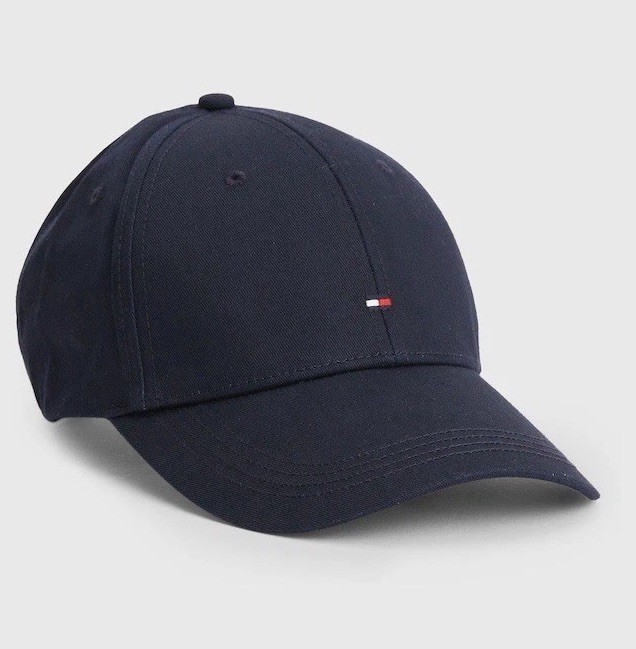 Tommy Hilfiger Baseball Cap Navy Blue, Adjustable Fit os