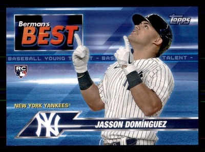 Jasson Dominguez 2024 Topps x Chris Berman: RC Berman's Best #BB-7 Yankees
