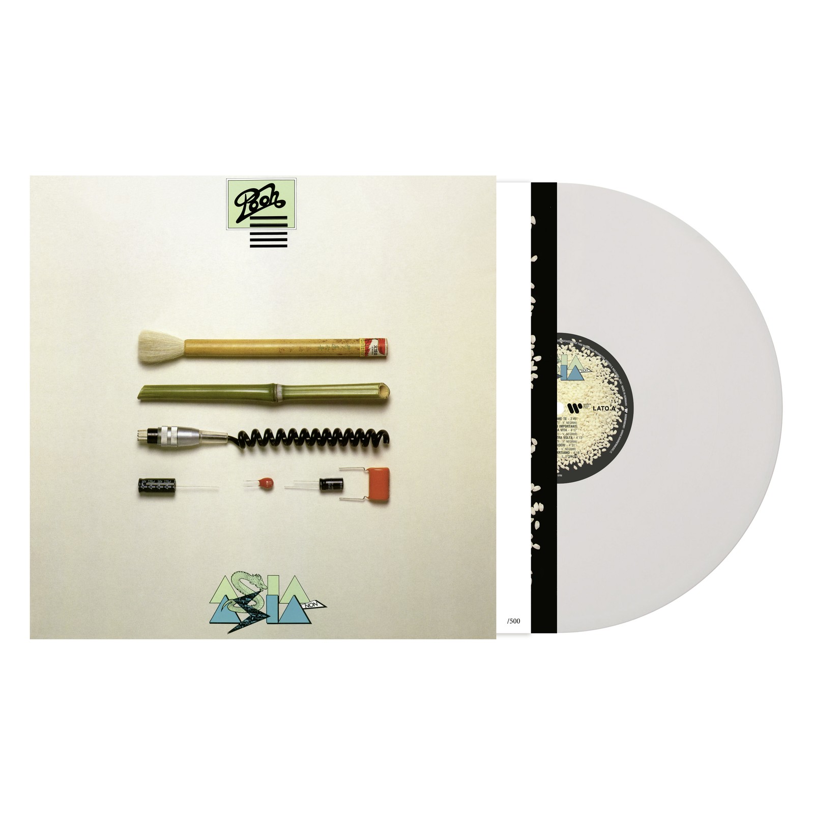 Pooh - Asia Non Asia - Lp 180 Gr. White Eco Vinyl Numbered Ltd. Ed.