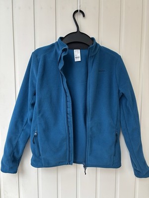 Quechua Jacke Fleecejacke 8-9 J. (131-140 cm) Decathlon Petrol-Blau neuwertig  