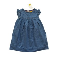 NWT Mini Boden Chambray Dress Size 3-4y