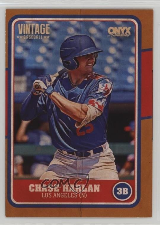 2025 Onyx Vintage Orange Border /50 Chase Harlan #OVCHHA 16wc