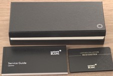 Top MINT! Montblanc Meisterstuck Pen case Pouch for 1 with Box Warrantee Germany