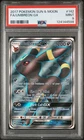 2017 POKEMON SUN & MOON #142 FULL ART/UMBREON GX PSA 9
