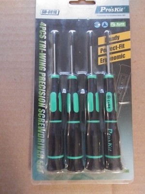 PROSKIT SD-081G Precision Screwdriver Set, 4pc