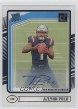 2024 Panini Clearly Donruss Rated Rookie Auto Ja'Lynn Polk #69 Auto 0b7