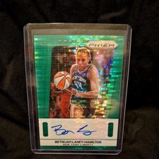 2025 WNBA Prizm Betnijah Laney-Hamilton Throwback Green Pulsar Auto #/25