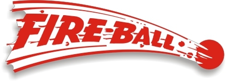 Vintage Fire Ball FireBall Trailer RV sticker decal - Picture 1 of 1