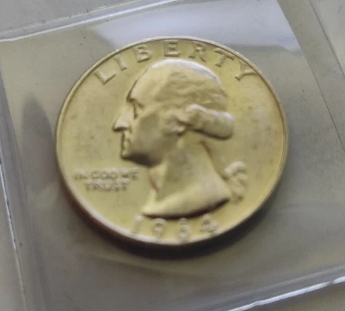 1964-D    WASHINGTON 25C      GORGEOUS BU!!        .90 FINE SILVER