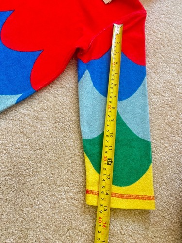 Mini Boden Towelling Throw-On - Multi Rainbow Parrot 7-8T - Picture 12 of 13