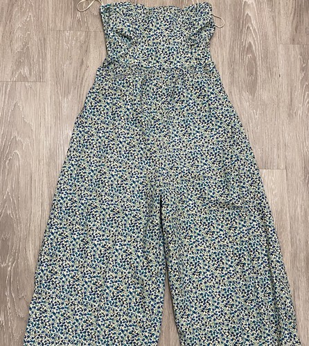 Free People Romper Jumpsuit Floral Size Small Bohemian Wedding Beach Travel