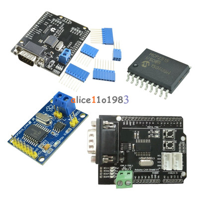 MCP2515 TJA1050 EF02037 CAN Bus Shield Receiver SPI Controller IC for Arduino