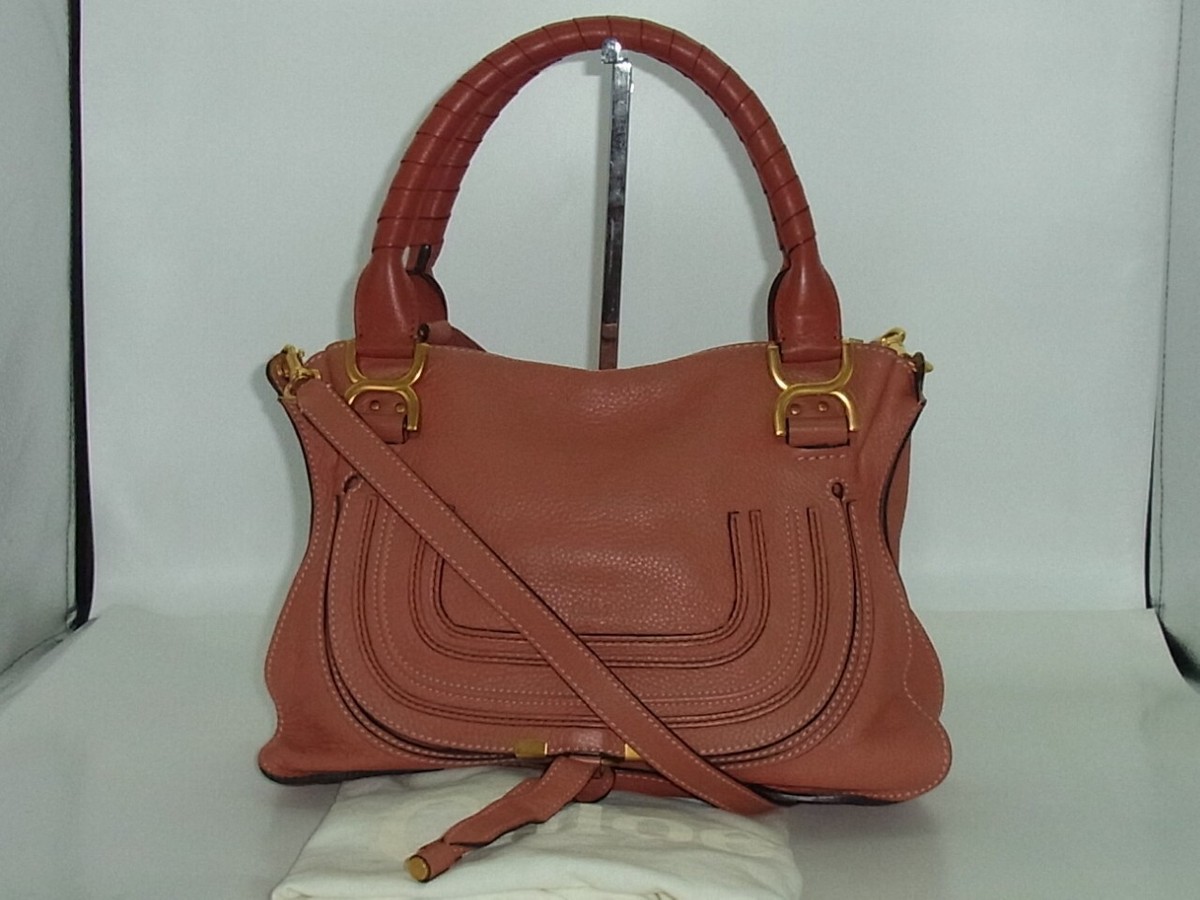 バッグ Chloe Marcie 2way hand bag Chloé Marcie Bag In Grained Leather in Tan | Chloé US