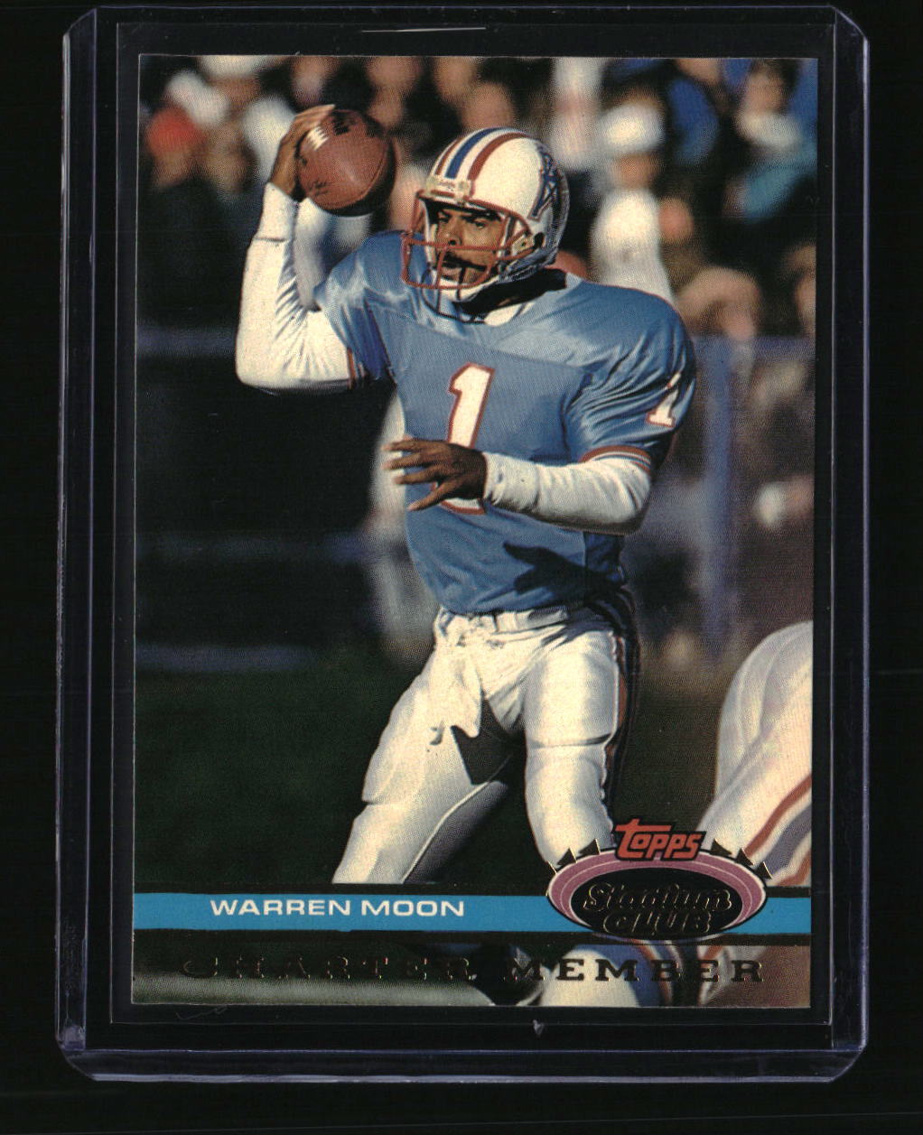 1991 Stadium Club Charter Member #NNO Warren Moon