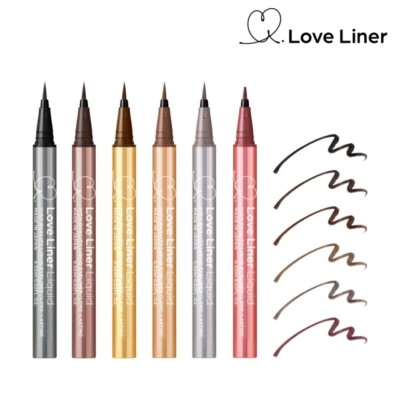[MSH LOVE LINER] Waterproof Super Fine Liquid Eyeliner 0,55ml JAPAN NEU