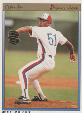 1991 O PEE CHEE PREMIER MEL ROJAS #101