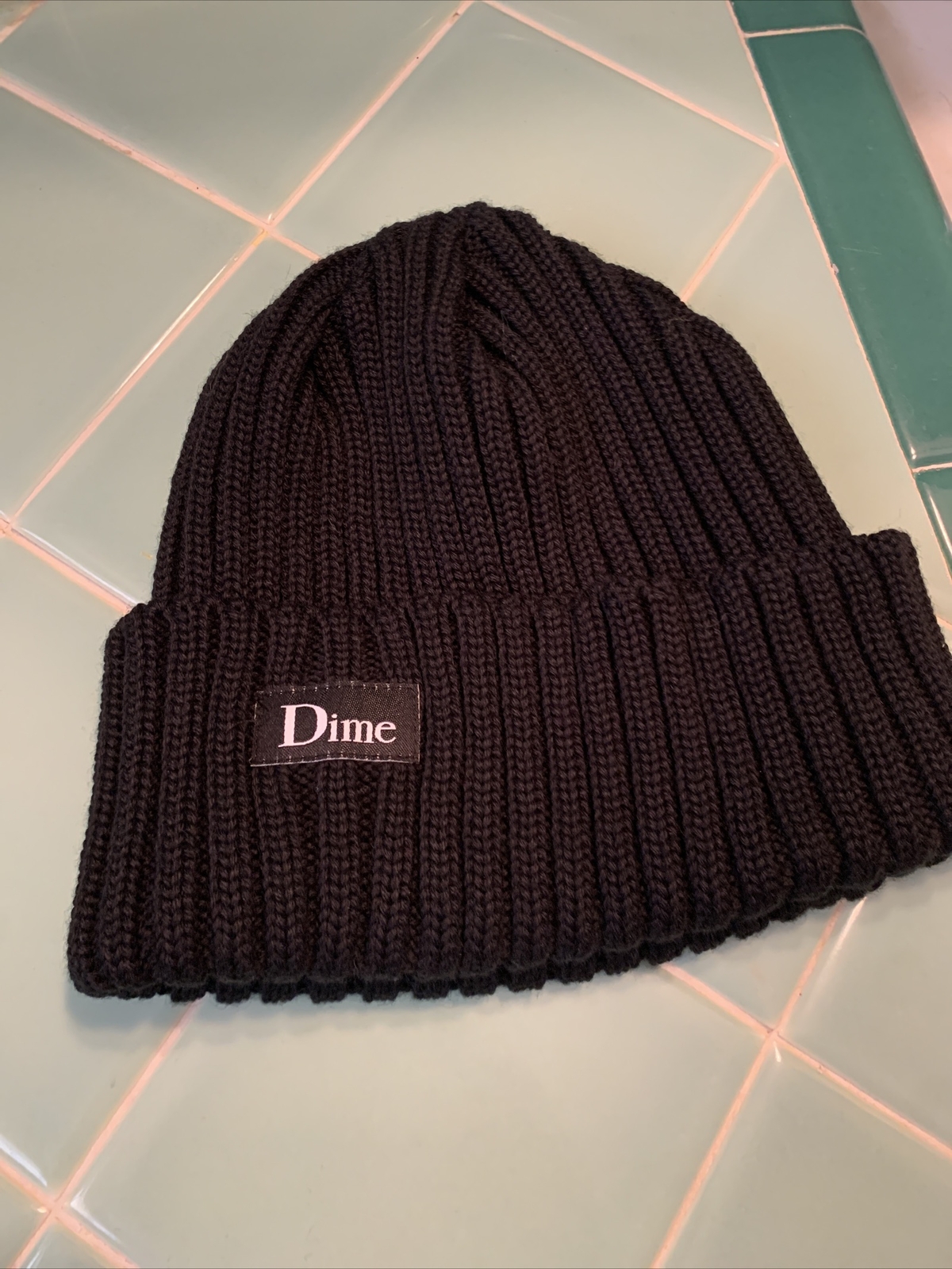 Dime Beanie. Black. One Size Great Condition - image 4